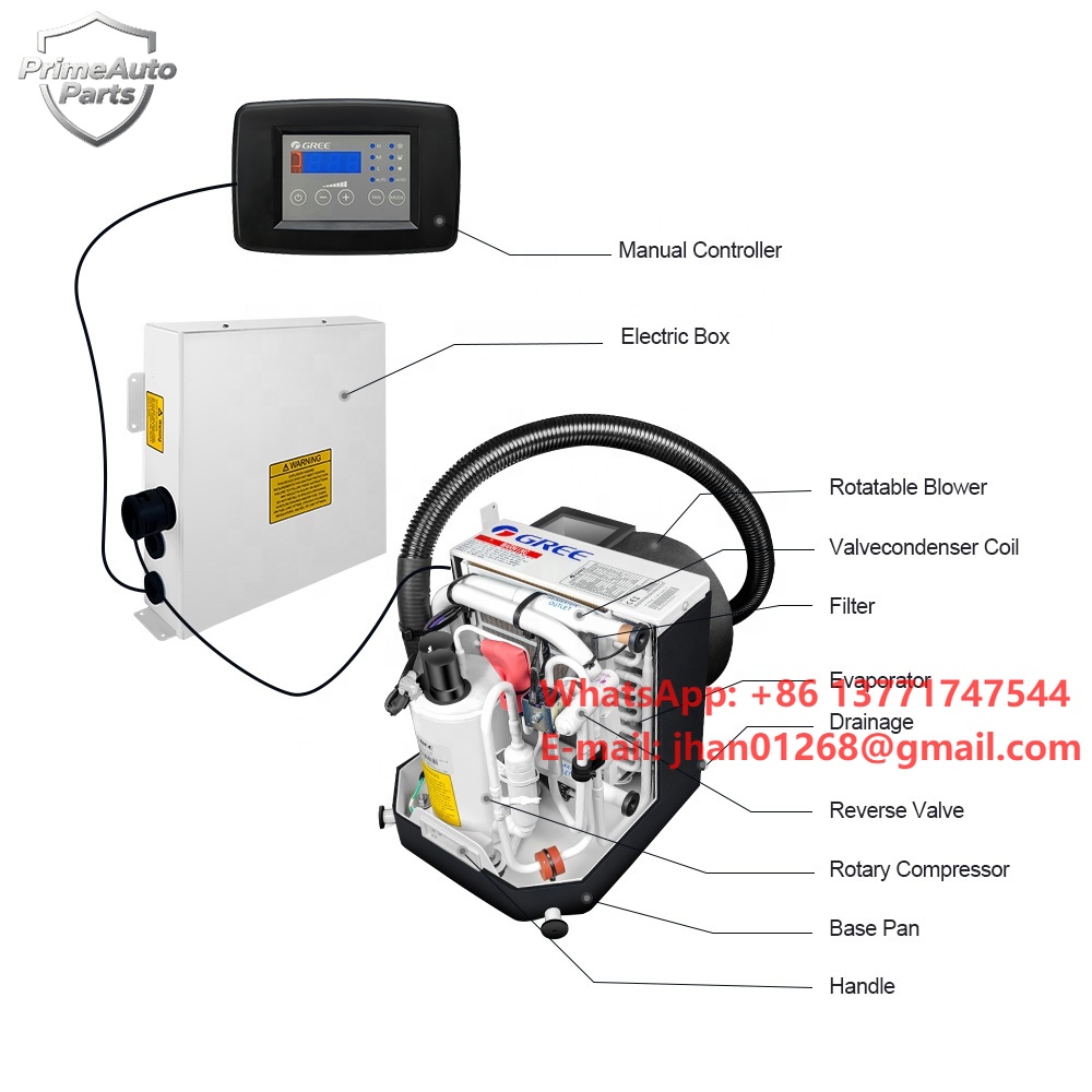 Air Conditioners - Gree 220V R410a Korrosionsbeständige Marine-Klimaanlage für