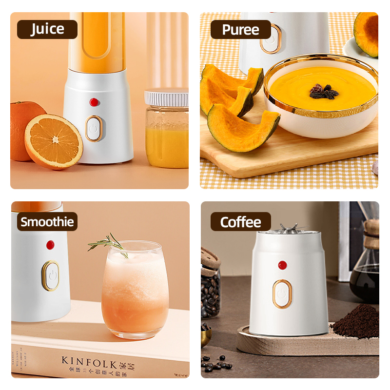 450ml Tragbarer Mixer mit 10 K – Portable Blender Usb Rechargeable Bewertung und Preis