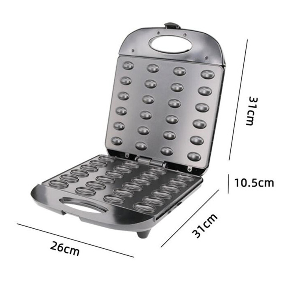 Edelstahl-Walnusskuchenmaschin – Mini Waffle Maker Machine Bewertung und Preis