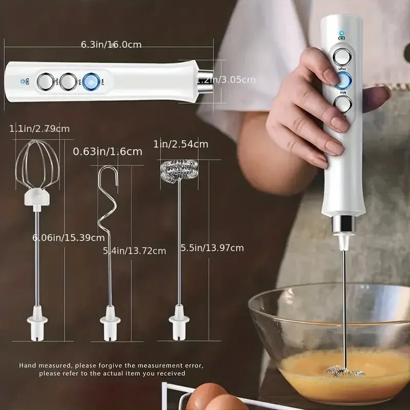 3-in-1 elektrischer Milchaufsc – Electric Milk Frother Handheld Bewertung und Preis